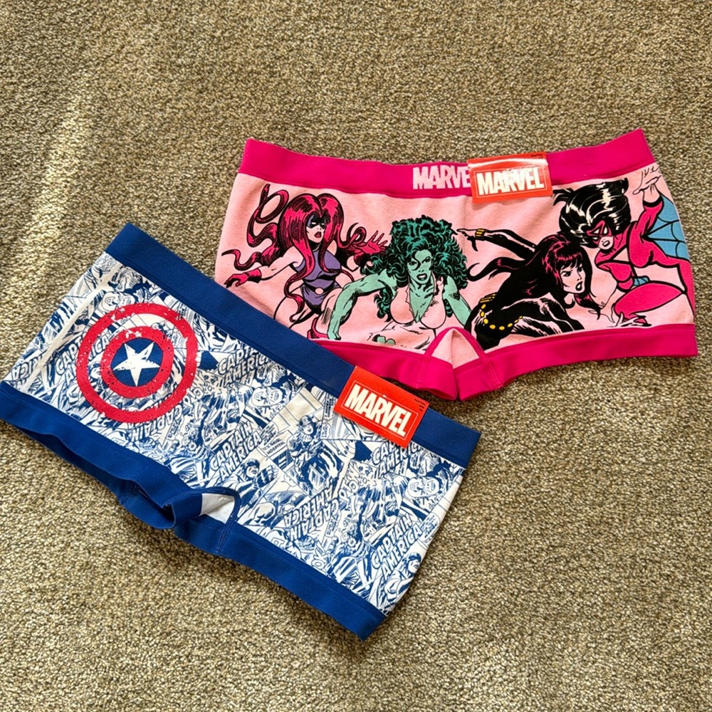 Marvel Boyshort Underwear